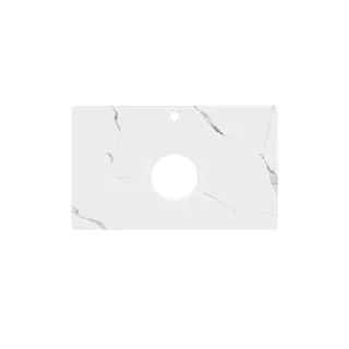 Столешница для накладных раковин Kerama Marazzi Монте Тиберио PL1.SG50008220R\80 80 см белый натуральный