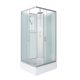 Душевая кабина Niagara Classic 330844QBKT 100x90 см профиль хром стекло матовое