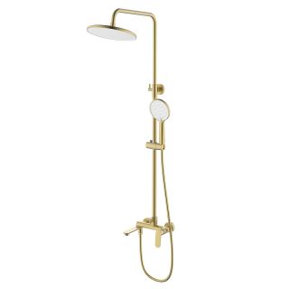 Душевая стойка Azario Alanti AZ-K2332MG золото матовое