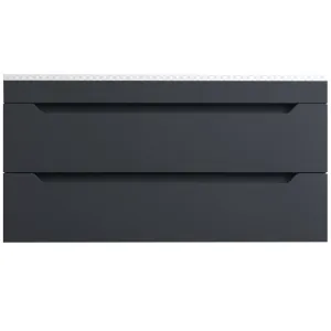 Тумба под раковину  Style Line Остин ЛС-00002408 100 см графит