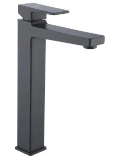Смеситель для раковины Rose R2811H чёрный матовый Смеситель для раковины Rose R2811H чёрный матовый