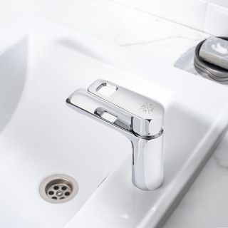 Смеситель для раковины РМС SL134-001F eco хром Смеситель для раковины РМС SL134-001F eco хром