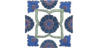 Плитка Kerama Marazzi HGD\A216\1146H Декор Альба  9,8x9,8x0,7