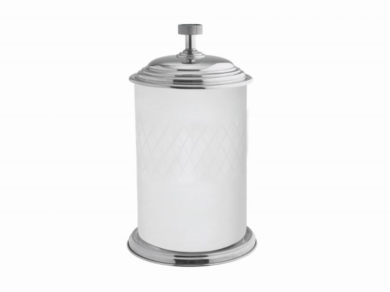 Ведро Boheme Royal Cristal 10934-CR-B хром/чёрный