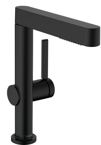 Смеситель для раковины Hansgrohe Finoris 76063670 черный