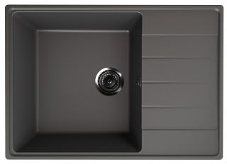 Кухонная мойка Ulgran Quartz Prima 700-09 асфальт Кухонная мойка Ulgran Quartz Prima 700-09 асфальт