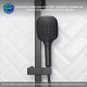 Душевая стойка РМС SUS125BL-009DK чёрный