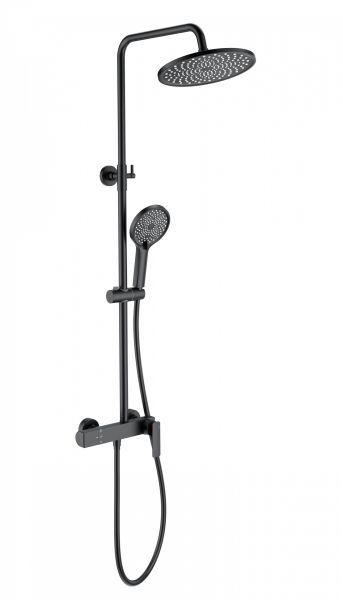 Душевая стойка Wonzon & Woghand WW-B3517-MB чёрный матовый