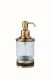 Дозатор для жидкого мыла Boheme Royal Cristal 10929-BR-B бронза/чёрный