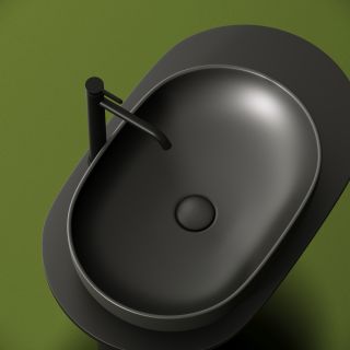 Раковина Ceramica Nova Element CN6047MDH 60см тёмный антрацит матовый