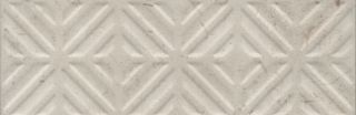 Бордюр Kerama Marazzi 11210R\4 Карму бежевый матовый обрезной 30x9.6x1