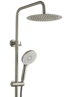 Душевая стойка Wonzon & Woghand Solo WW-739032-BN брашированный никель