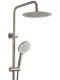 Душевая стойка Wonzon & Woghand Solo WW-739032-BN брашированный никель