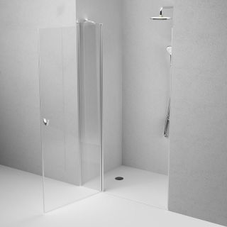 Душевая дверь  AM.PM Sunny W87G-120-1P-MT прозрачное стекло профиль серебристый 120x190