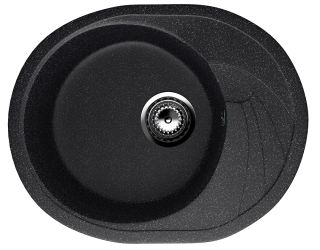 Кухонная мойка Ulgran Classic U-403-308 чёрный Кухонная мойка Ulgran Classic U-403-308 чёрный