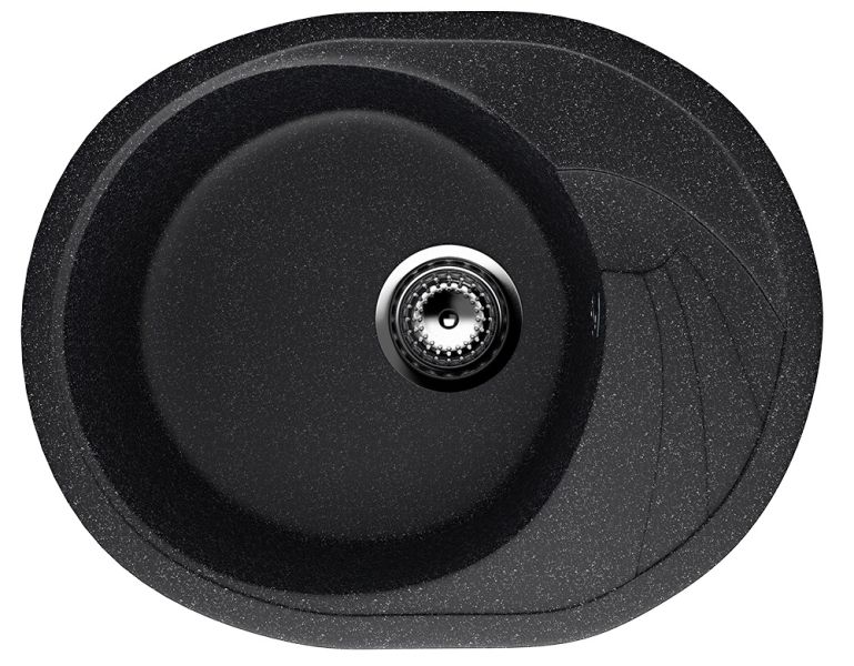 Кухонная мойка Ulgran Classic U-403-308 чёрный Кухонная мойка Ulgran Classic U-403-308 чёрный