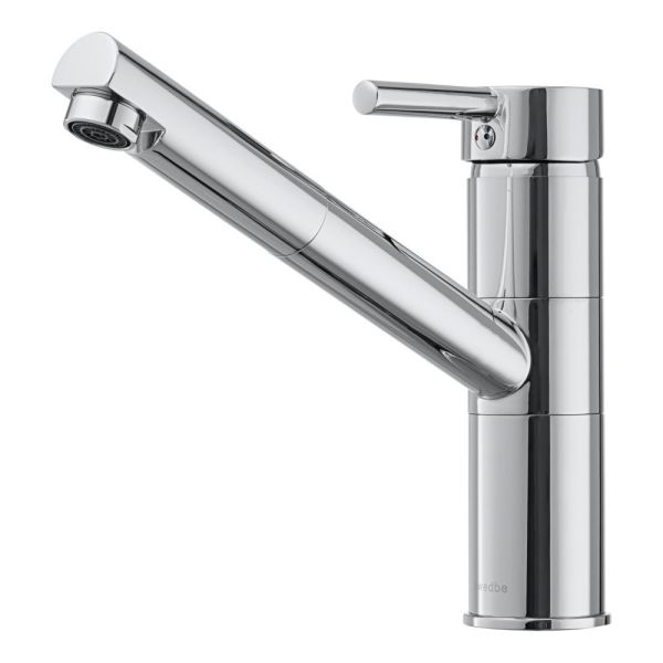 Смеситель для кухни Swedbe Selene 7041 с выдвижным изливом хром Смеситель для кухни Swedbe Selene 7041 с выдвижным изливом хром