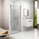 Душевая дверь Ravak Chrome CSD1-80 0QV40C00Z1 Transparent профиль хром