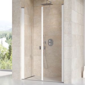 Душевая дверь Ravak Chrome CSDL2-90 0QV7C10LZ1 Transparent профиль белый