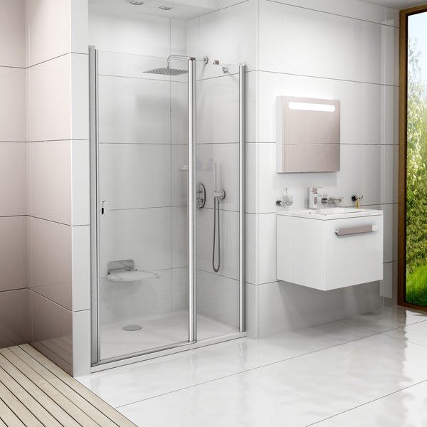 Душевая дверь Ravak Chrome CSD2-110 0QVDCC00Z1 Transparent профиль хром