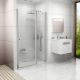 Душевая дверь Ravak Chrome CSD2-110 0QVDCC00Z1 Transparent профиль хром
