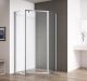 Душевой уголок Cezares Эко (Eco) ECO-O-P-1-100-P-Cr 100x100 см профиль хром стекло рифлёное