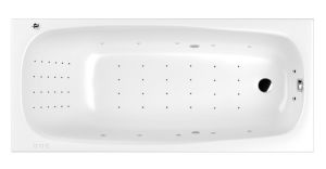 Гидромассажная ванна Whitecross Layla 0102.170075.100.NANO.CR 170x75см Nano хром