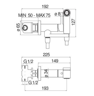 Гигиенический душ Nobili AV00600NLP со смесителем никель Гигиенический душ Nobili AV00600NLP со смесителем никель