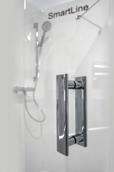 Душевая дверь Ravak SmartLine SMSD2-100 B-R 0SPABA00Z1 Transparent профиль хром правый