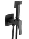 Гигиенический душ со смесителем Wonzon & Woghand Flex WW-88829072-MB чёрный матовый