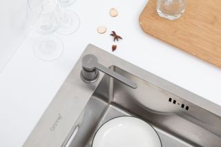 Дозатор для кухонной мойки Gappo G406-9 оружейная сталь Дозатор для кухонной мойки Gappo G406-9 оружейная сталь