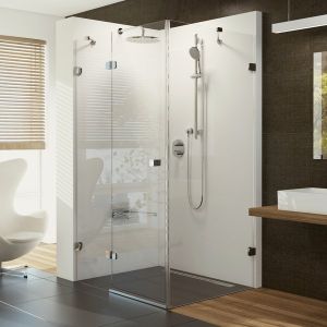 Душевой уголок Ravak Briliant BSDPS-90/90 L 0UL77A00Z1 Transparent профиль хром левый