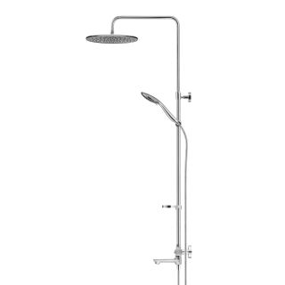 Душевая стойка Swedbe Hermes 9090G1 с термостатическим смесителем для ванны хром/серый Душевая стойка Swedbe Hermes 9090G1 с термостатическим смесителем для ванны хром/серый
