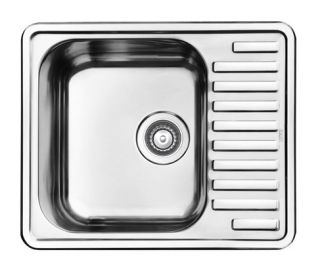 Кухонная мойка IDDIS Strit STR58PDi77S с сифоном 58см сталь Кухонная мойка IDDIS Strit STR58PDi77S с сифоном 58см сталь