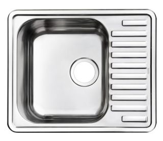 Кухонная мойка IDDIS Strit STR58SDi77 58см сталь Кухонная мойка IDDIS Strit STR58SDi77 58см сталь
