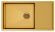 Мойка кухонная Paulmark Gerberg PM217844-BG брашированное золото