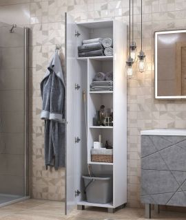 Пенал Vigo Geometry pn.GEO.45 бетон 45 см бетон
