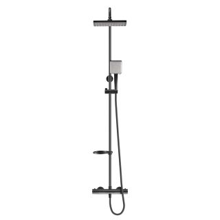 Душевая стойка Swedbe Hermes 5144B со смесителем для душа чёрный Душевая стойка Swedbe Hermes 5144B со смесителем для душа чёрный