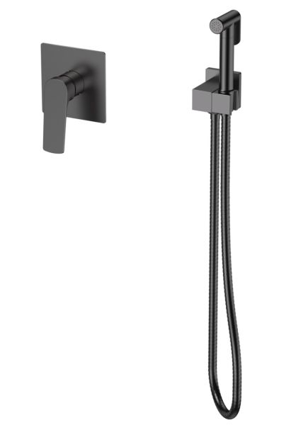 Гигиенический душ со смесителем Splenka S30.53.09 графит