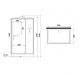 Душевая кабина Niagara Standart ST100/80/15Q/BL 100x80 см профиль чёрный стекло прозрачное