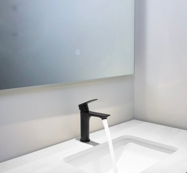 Смеситель для раковины Boch Mann Doris B чёрный BM8598