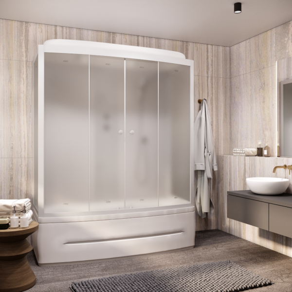 Душевая кабина Parly BNE170FR 170x75 см белый