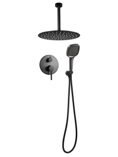 Душевой комплект Filarete Roun FL1029BG графит