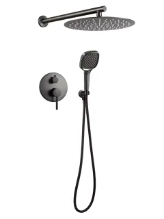 Душевой комплект Filarete Roun FL1028BG графит