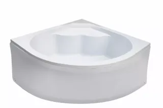 Акриловая ванна WEMOR 120/120/55 C 1200*1200*550 мм 10000000609 полукруглая