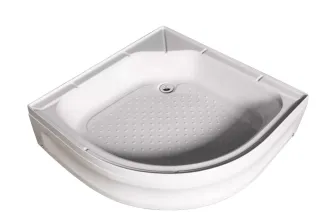 Душевой поддон WEMOR  90/24 C 900*900*240 мм 10000001187 полукруглый