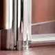 Душевая дверь Duschwelten в нишу МК 800 ST/N 5071005001040 120*200 петли слева хром, стекло прозрачное
