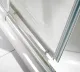 Душевой уголок Duschwelten МК 400 RD/4 R550 5307005001017 90*90 хром, стекло прозрачное