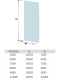 Душевое ограждение Weltwasser 800х1850 400 WW400 80B 10000002942 хром