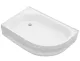 Душевой поддон WEMOR 120/90/24 L 1200*900*240 мм 10000002999 асимметричный
